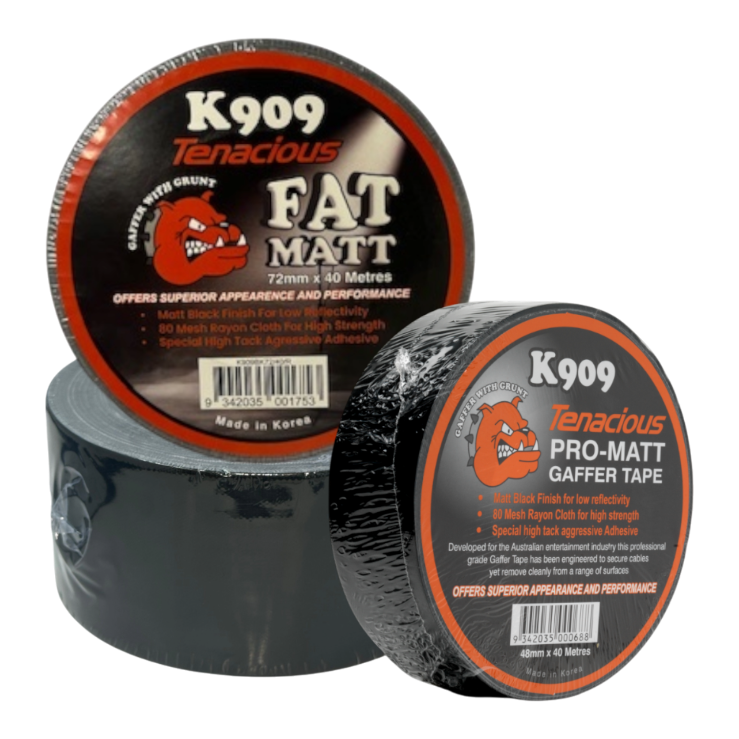 Tenacious Tapes Matt Gaffer Tape