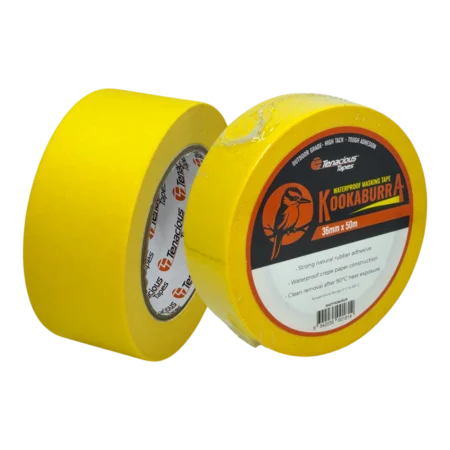Tenacious Tapes Kookaburra Tape General Purpose Crepe Masking Tape