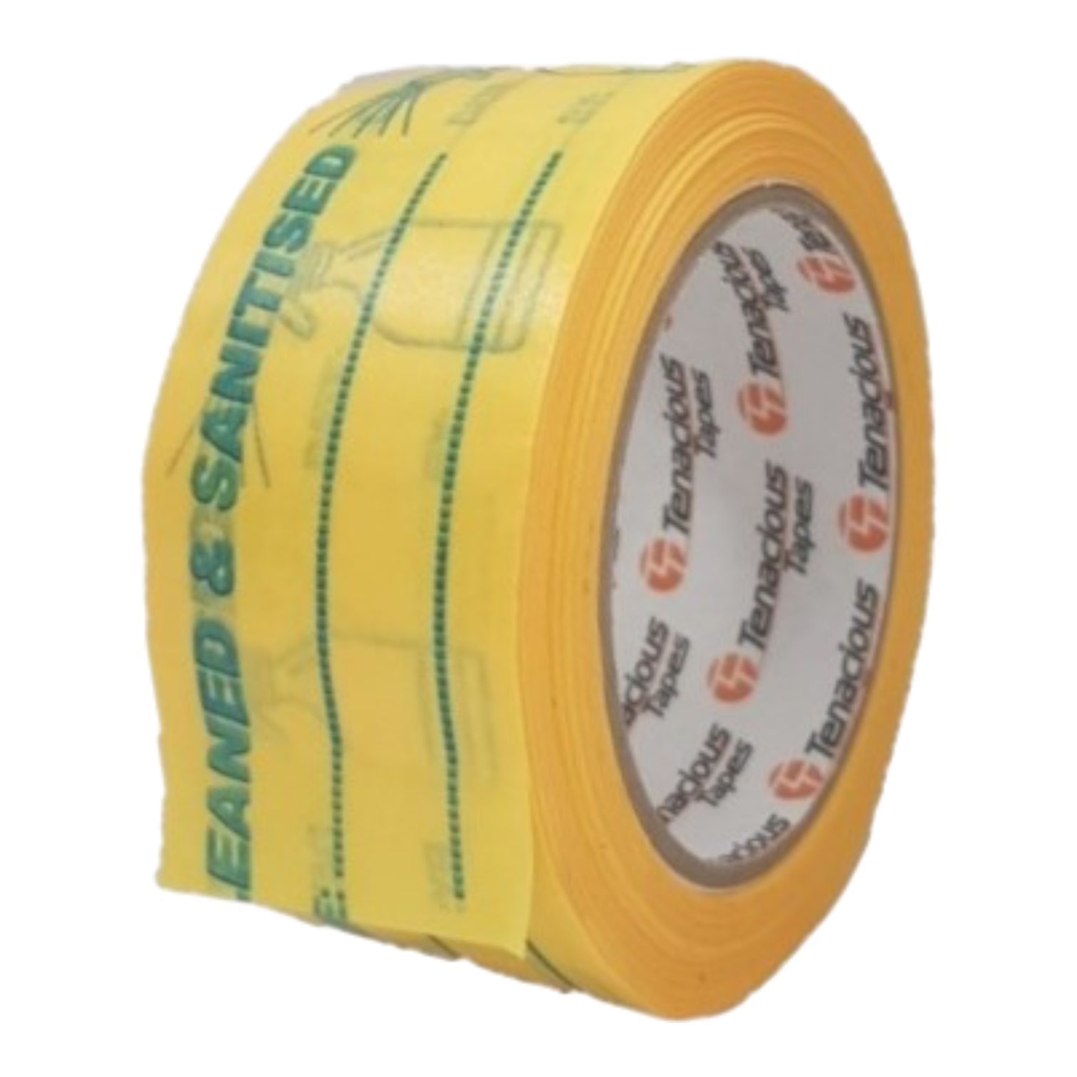 Tenacious Tapes Sanitised Tape Printed & Perforated
