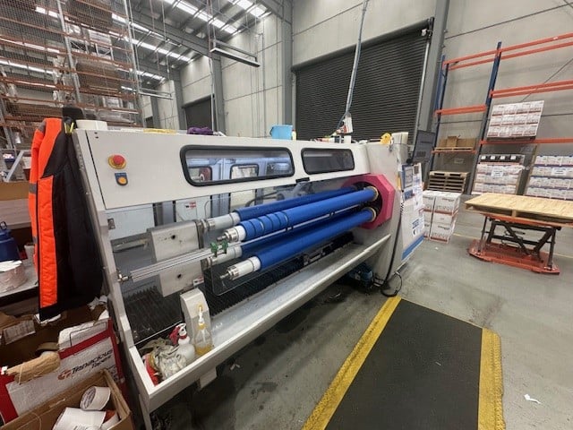 Tenacious Tapes slitting machine