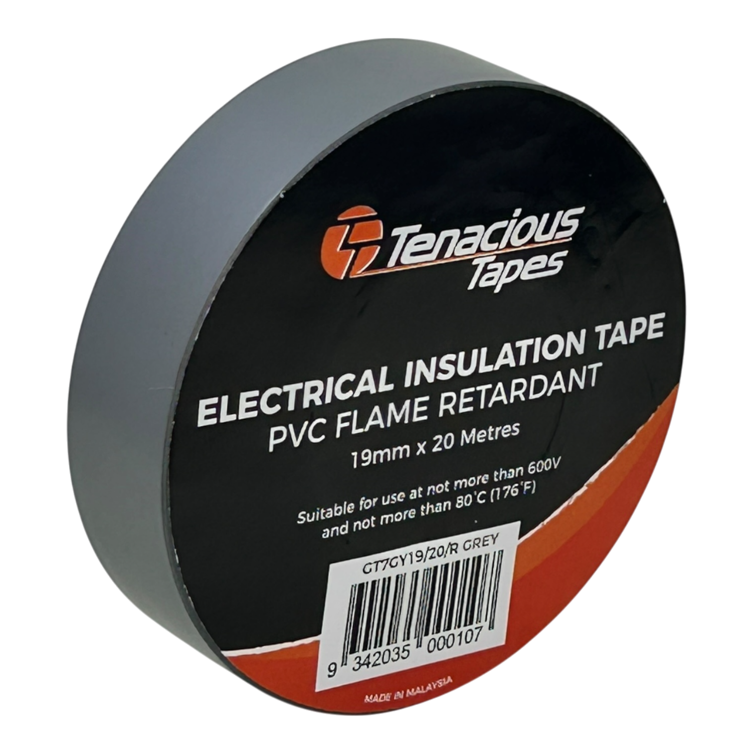 Tenacious Tapes PPVC Flame Retardant - Grey