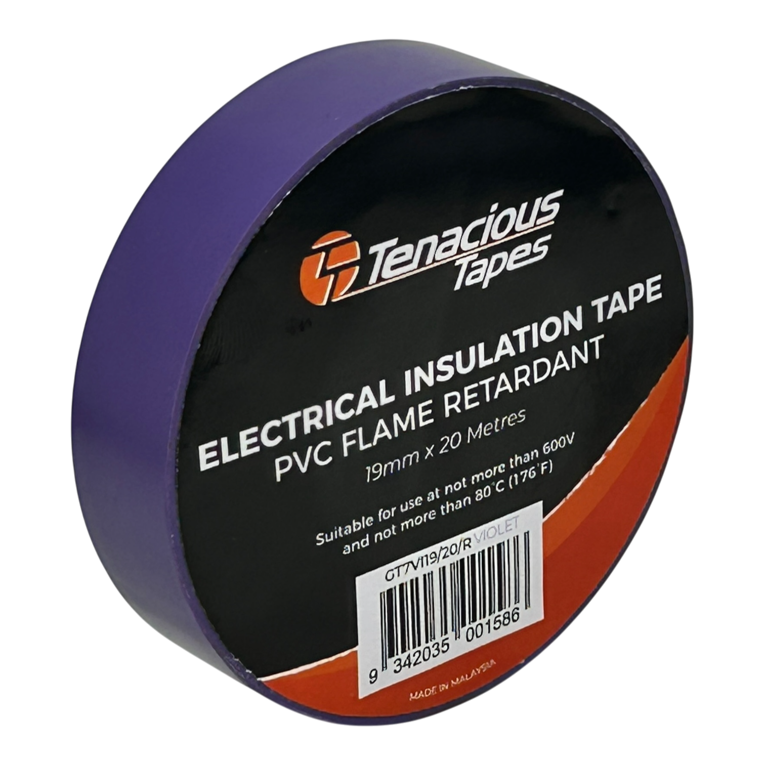 Tenacious Tapes PPVC Flame Retardant - Violet
