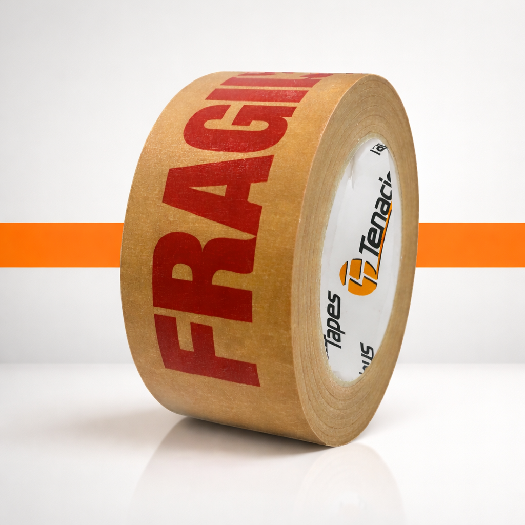 Tenacious Tapes G856 FRAGILE Printed Paper Packaging Tape