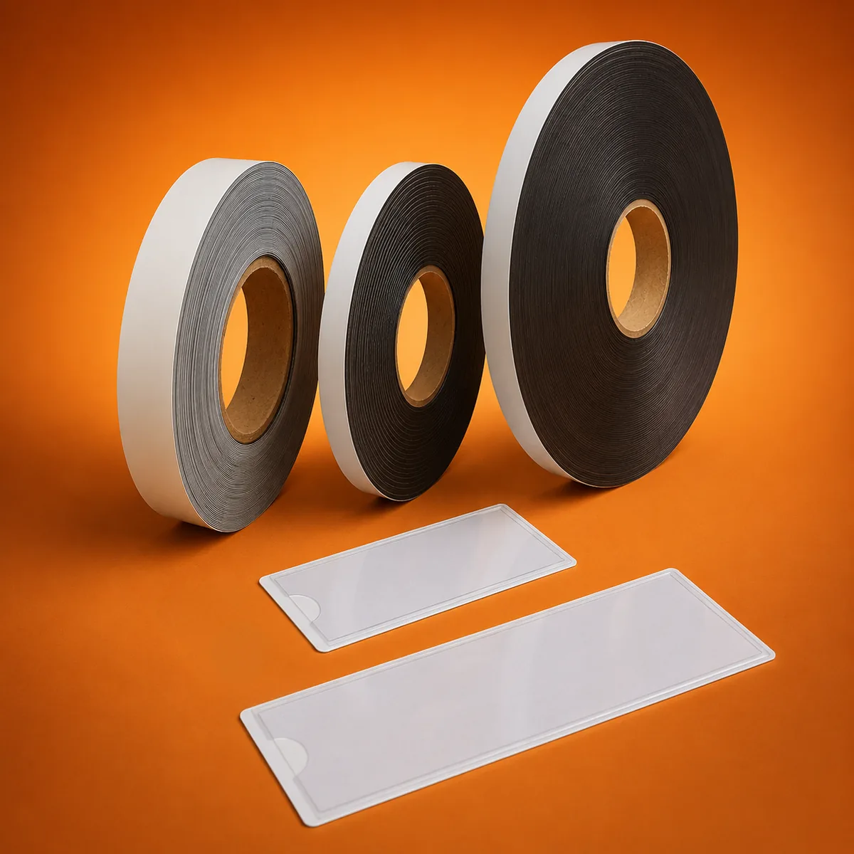 Tenacious Tapes Magnetic Tape, Strips & Pallet-Racking Label Pockets
